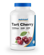 Nutricost Tart Cherry Extract 3000mg, 240 Vegetarian Capsules - $30.68
