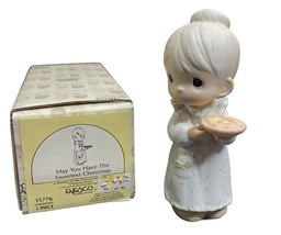 1985 Precious Moments 15776 May You Have The Sweetest Christmas w/ Box - $12.95