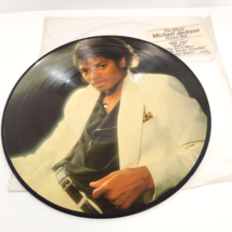 Official Michael Jackson Thriller Picture Disc CBS Epic 1982/83 Vinyl Re... - $19.24