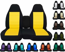Front Truck Seat covers Fits Mazda B2300 B4000 B2500 B3000 94-09 60/40 W/Console - $109.99