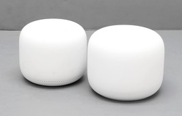 Google Nest Dual Band Wifi Router and Point GA00822-US - Snow image 2
