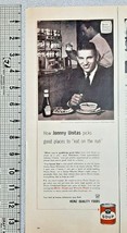 1960 Heinz Vintage Print Ad Canned Soup Ketchup French Fries Johnny Unit... - $8.33