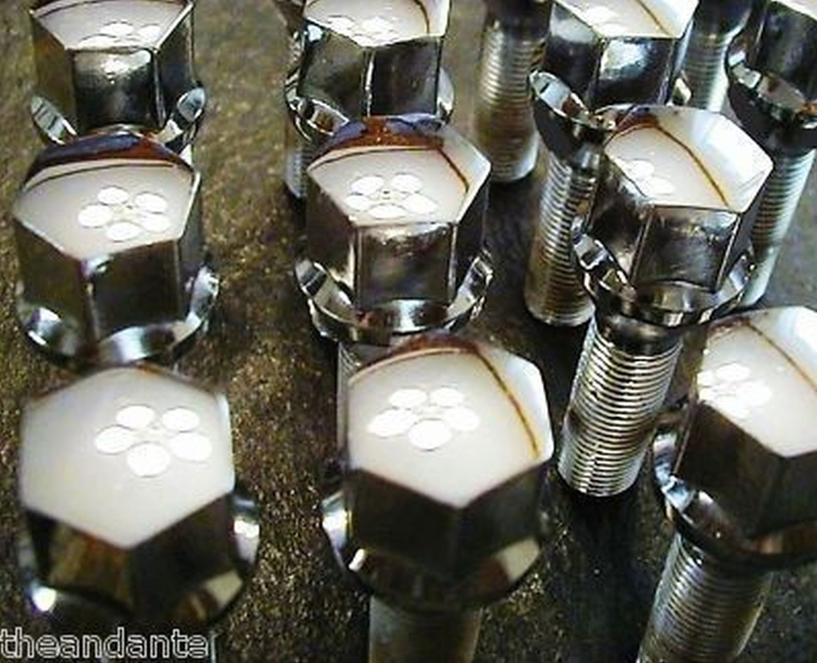 NEW PORSCHE 911 996 997 986 987 BOXSTER CHROME WHEEL LUGS LUG BOLTS