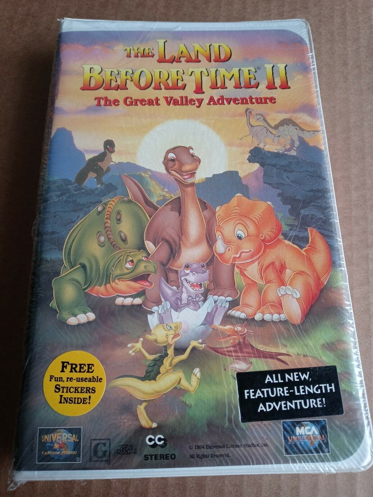 The Land Before Time II: The Great Valley Adventure (VHS, 1994) NEW ...