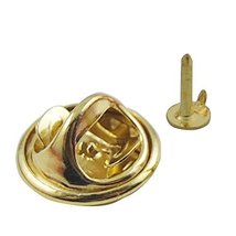 Bluemoona 100 Sets - Brass TIE Tac Tacks Butterfly with Clutch Findings ... - $4.55
