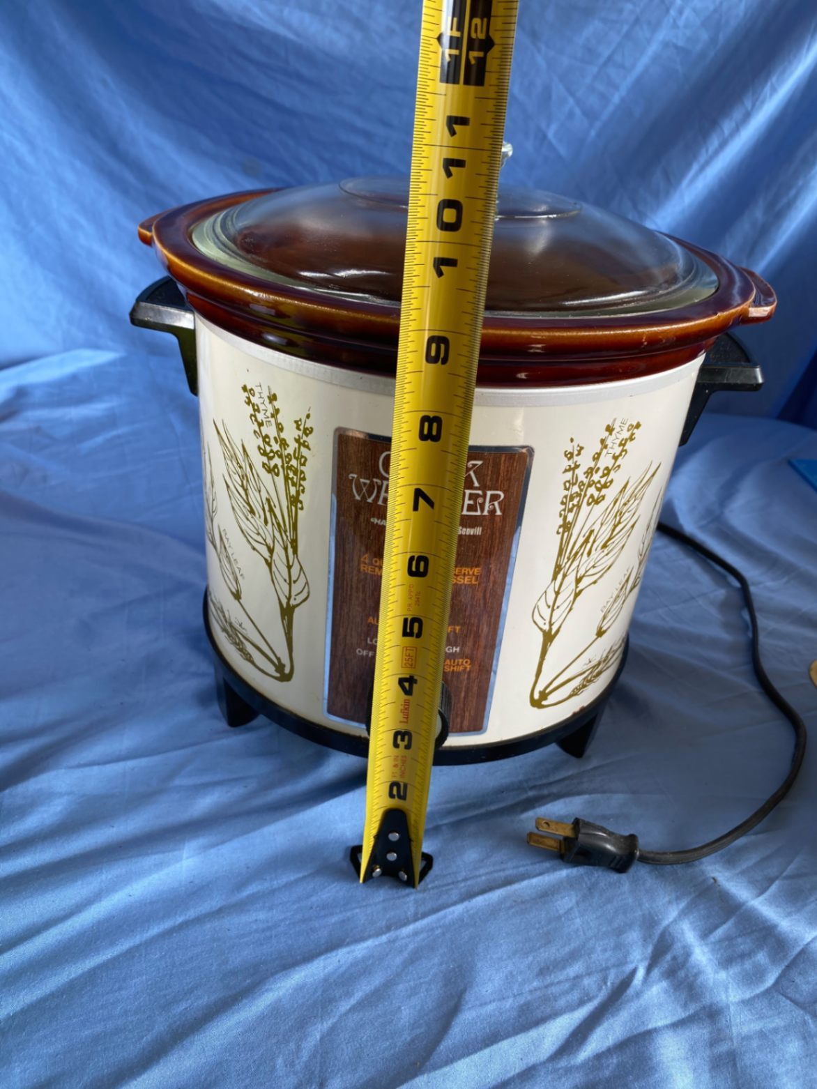 Crock Watcher Vintage Hamilton Beach 4 Quart Cook N Serve Pot Slow