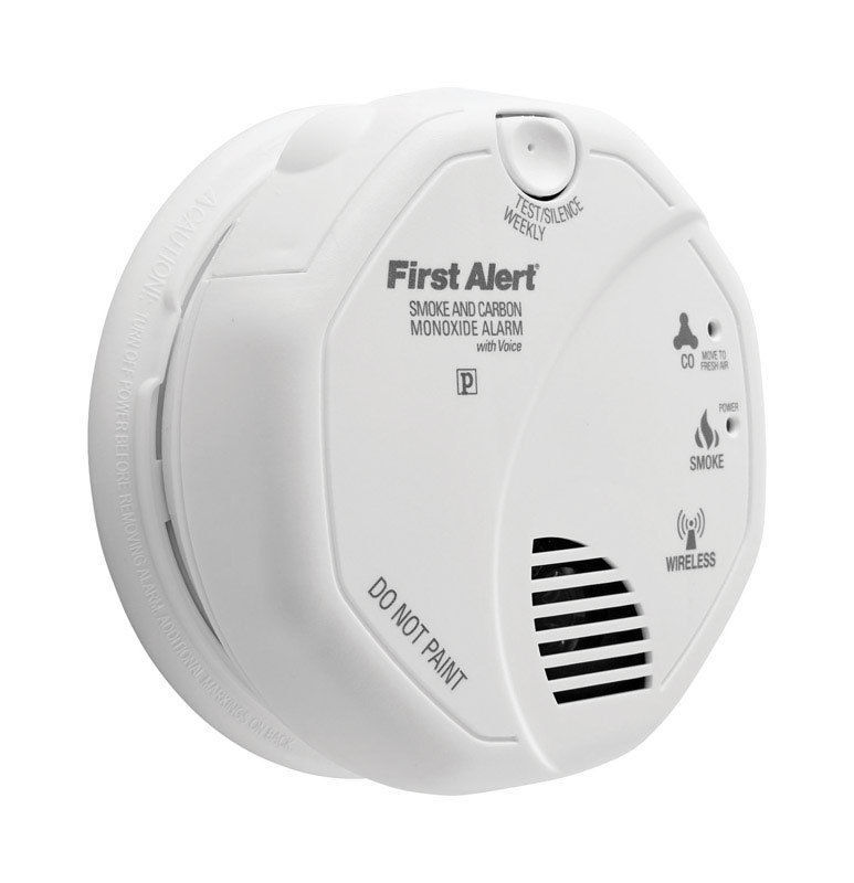 New!! FIRST ALERT Battery Photoelectric Smoke and Carbon Monoxide Alarm ...