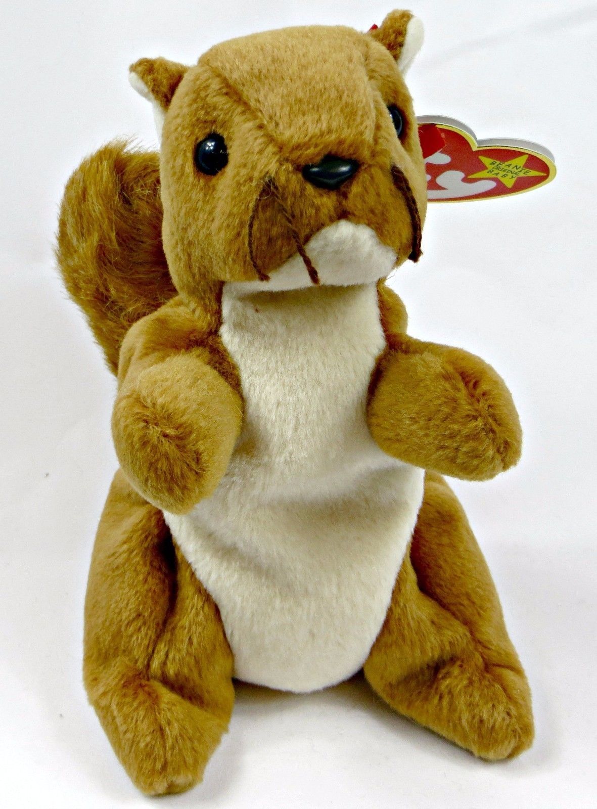 Beanie Baby Nuts, 1996 MINT Retired