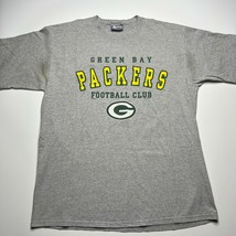 Vintage 90s Lee Nutmeg Green Bay Packers T Shirt Mens Adult XLT Tall Gra... - $24.58