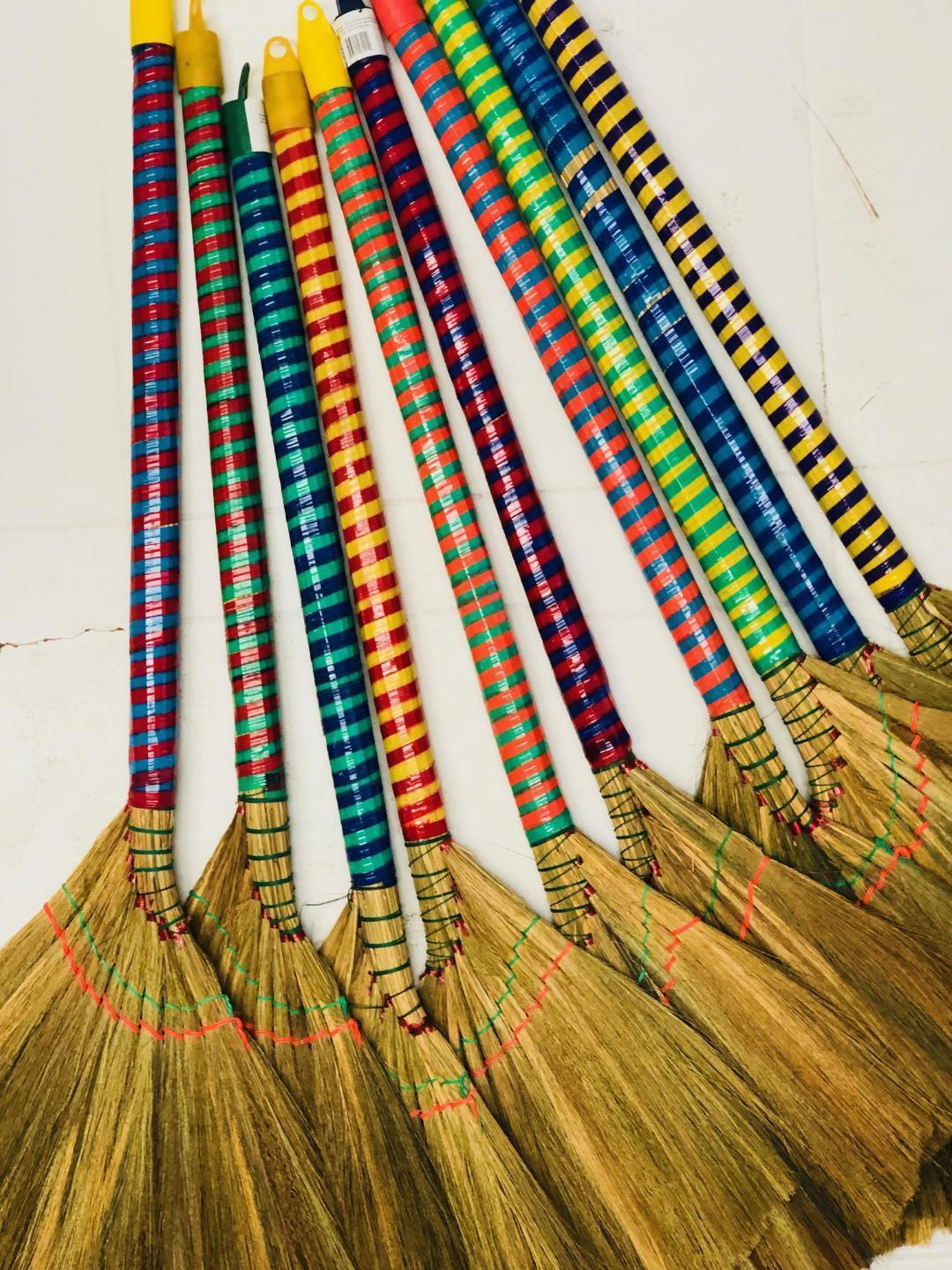 WALIS TAMBO VIETNAM HANDMADE STRAW SOFT BROOM (PACK OF 10) Mops & Brooms