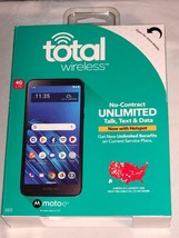 Motorola Moto E6  16GB  Total Wireless 4G LTE  ***BRAND NEW IN SEALED BO... - $39.99