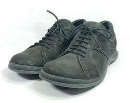 Kenneth Cole Reaction Fashion Sneakers Men's Sz 9.5 Black Nubuck Leather (tu28ep - $29.88