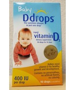 Baby Ddrops Liquid Vitamin D3 Dietary Supplement - 90 Drops / 2.5 mL - $65.38
