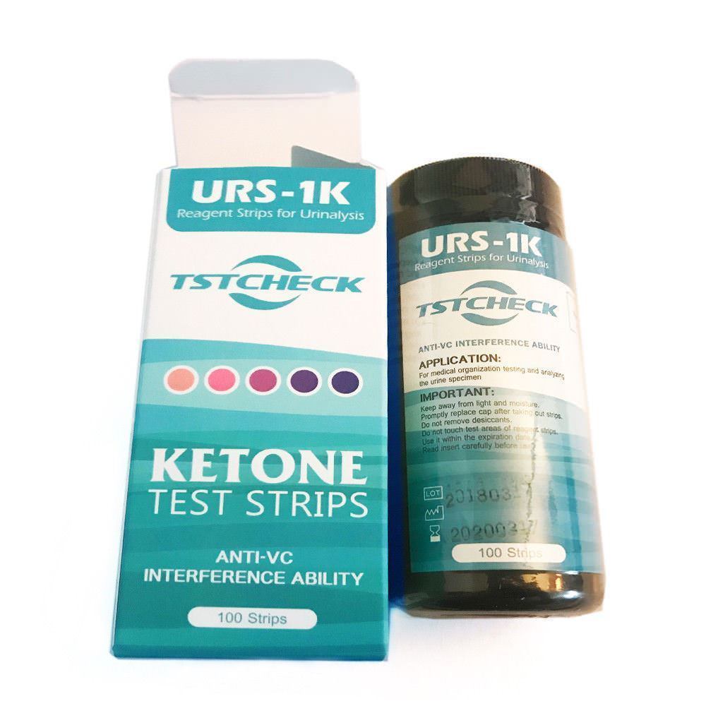 FDA Ketone Rapid Precise Urine Test Strips Kit Ketogenic Ketosis Diet