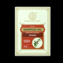 Low Cost Khadi Natural Jojoba Pure Essential Oil 15 ml Ayurvedic Body Face - $11.96