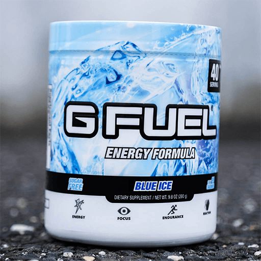 Gfuel energy blue ice tub 40 servings - Energy Bars, Shakes & Drinks