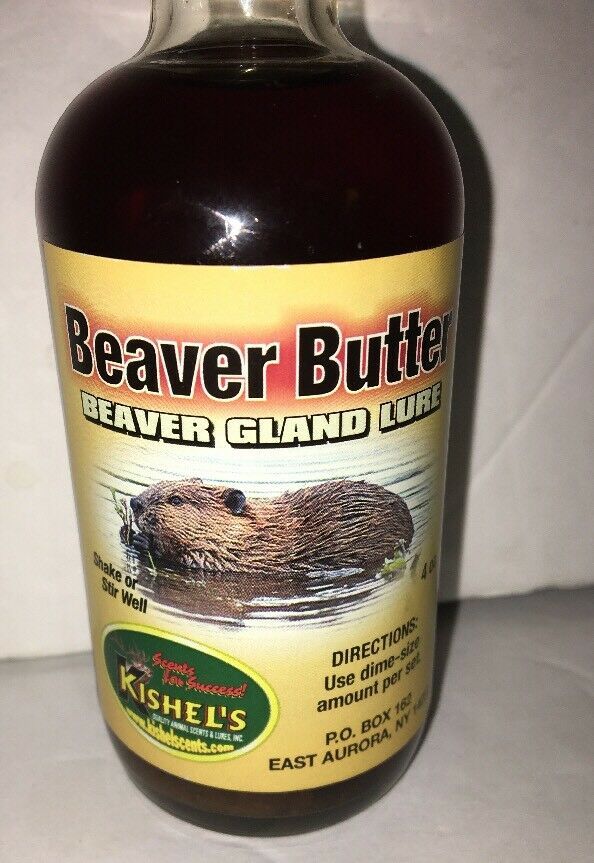 Beaver butter Beaver gland lure by Kishel's, Freeze Proof4 ozSHIPS N