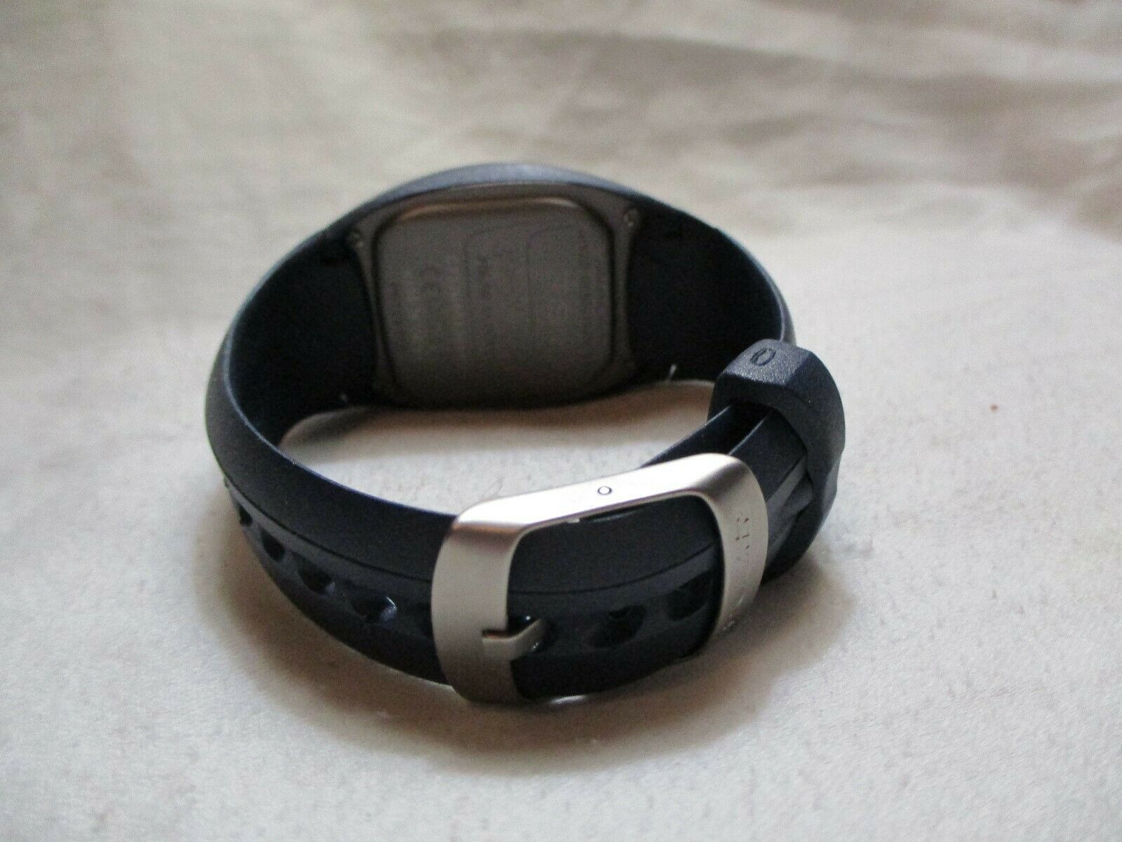 navy blue digital watch