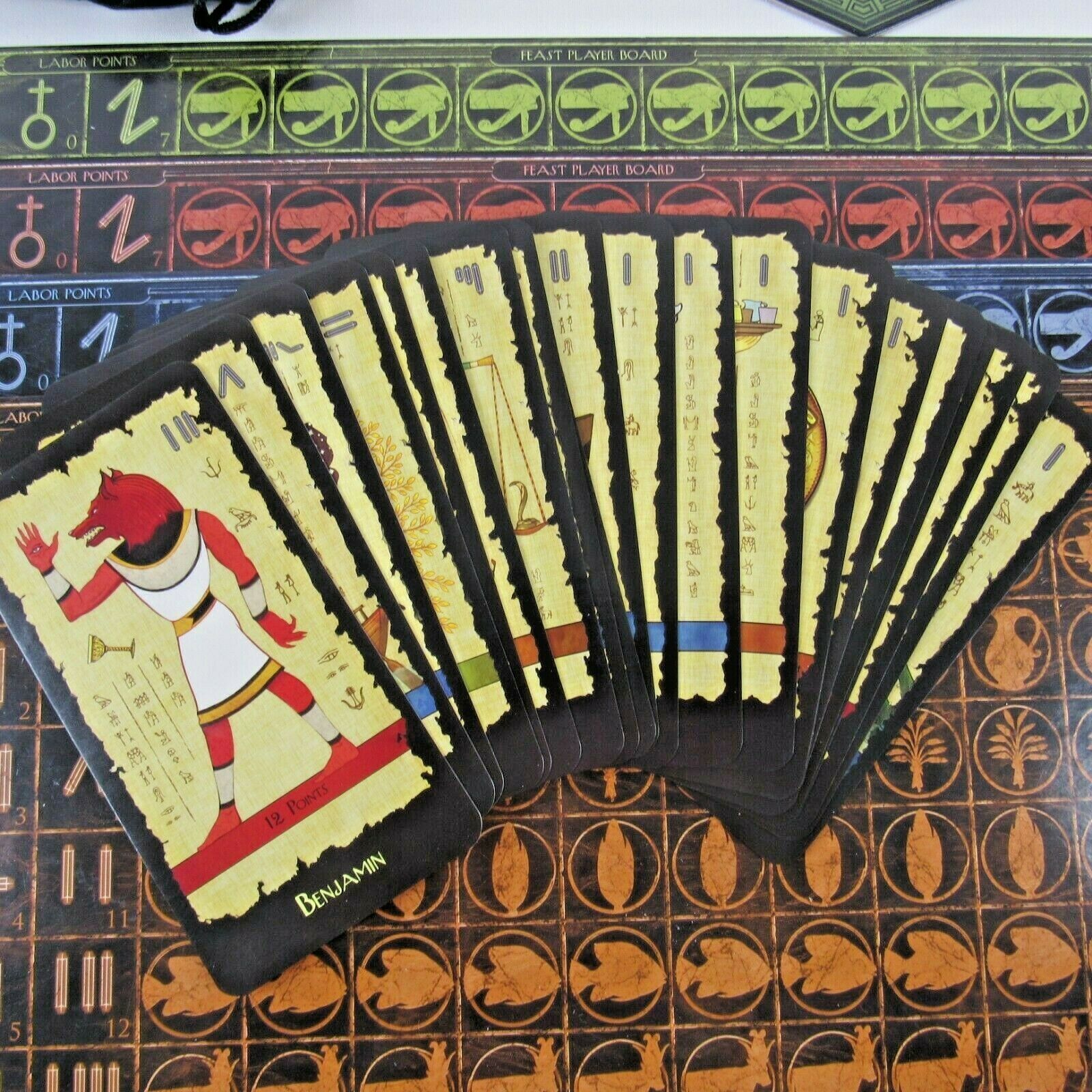 Feast &amp; Famine Joseph in Egypt Board Game Religious Pharaoh Complete ...