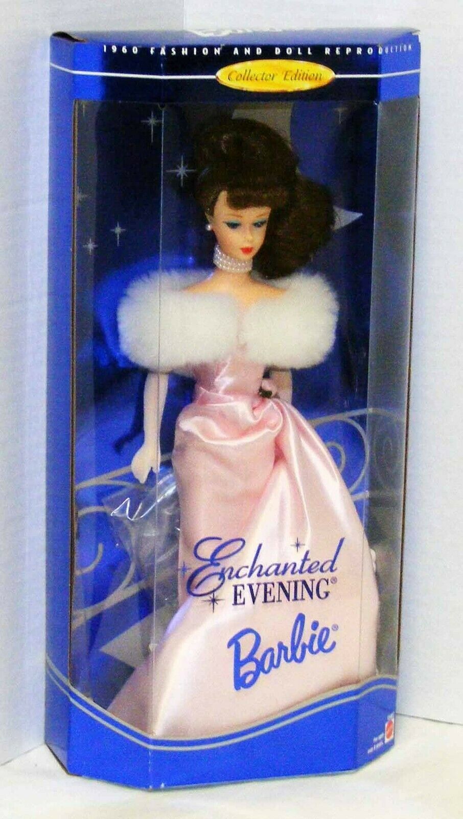 Mattel ENCHANTED EVENING BARBIE 1960 Reproduction - 1994 IOB Unused - Barbie Reproductions