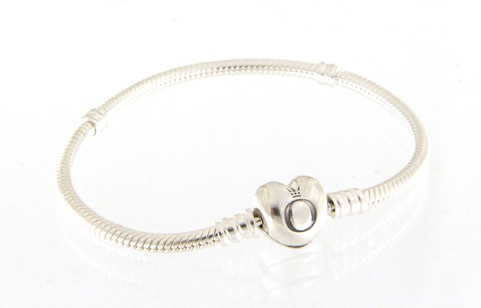 Pandora heart clasp Women's .925 Silver Bracelet - $49.00