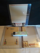 Old Vtg Collectible National Beer Menu Rediclips With Blank Menu Papers ... - $29.95