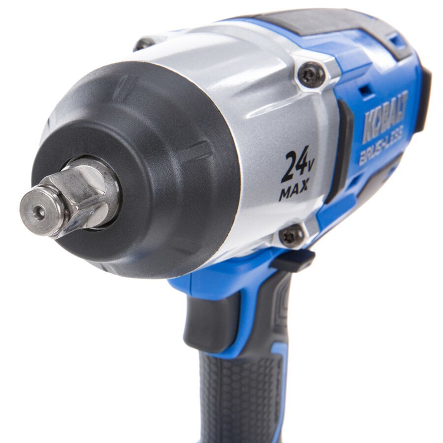 Kobalt 24Volt Max 1/2in Drive Variable Brushless Cordless Impact Wrench (1Bat Cordless Drills