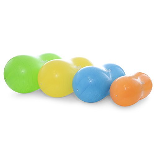 Milliard Peanut Ball Orange Approximately 23x12 60x30cm Physio Roll for ...