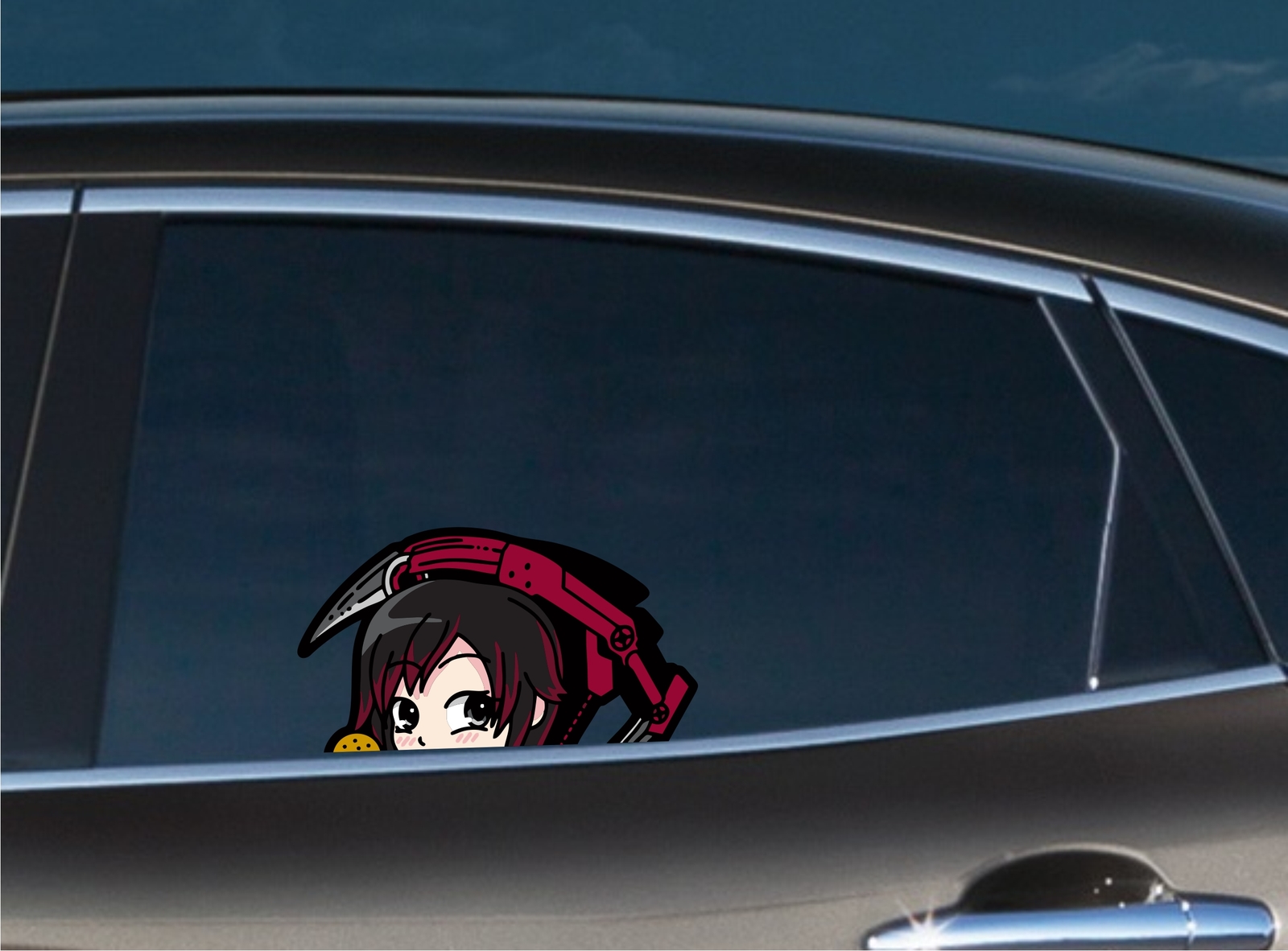 RWBY Peeker Peeking Window Vinyl Decal Anime Stickers Manga Series