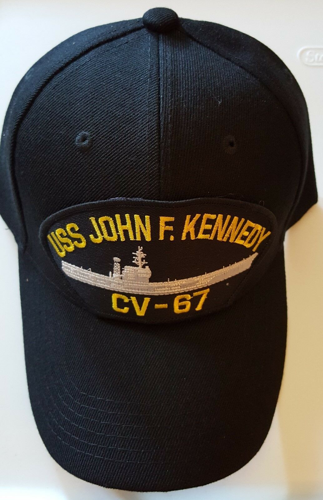 U.S. NAVY USS JOHN F. KENNEDY CV-67 Military Ball Cap - Hats