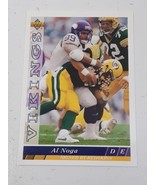 Al Noga Minnesota Vikings 1993 Upper Deck Card #216 - $0.98