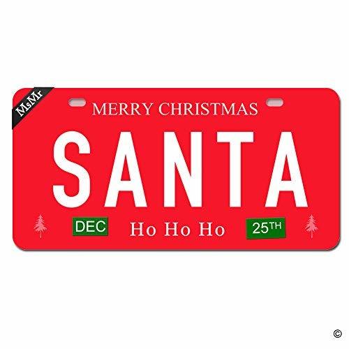 msmr-license-plate-cover-merry-christmas-truck-decorative-metal-license