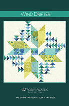 Moda WIND DRIFTER Quilt Pattern RPQP WD135 - 65" x 65" Cottage Bleu Robin Picken - $10.64