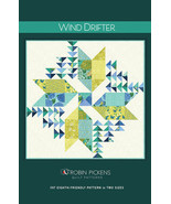 Moda WIND DRIFTER Quilt Pattern RPQP WD135 - 65&quot; x 65&quot; Cottage Bleu Robi... - $10.64