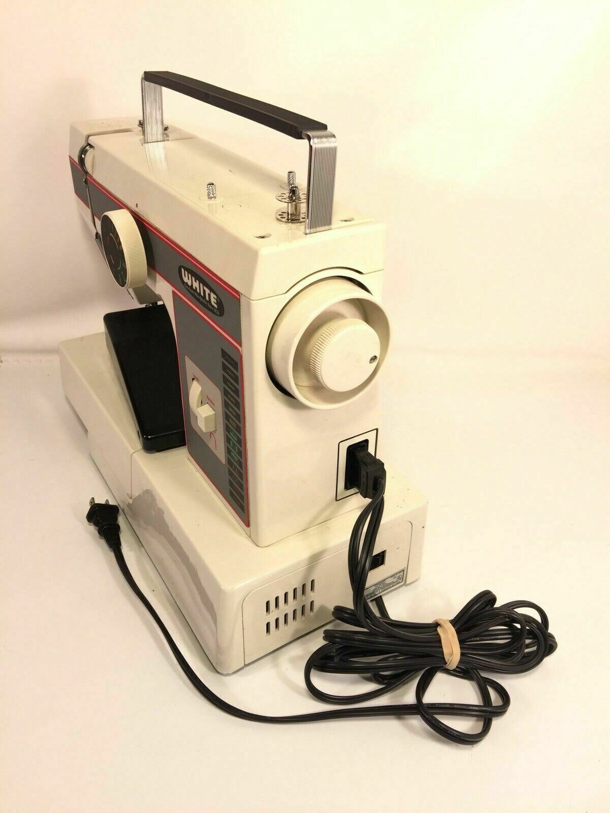 White Company Sewing Machine Vintage Model 1477 Machines