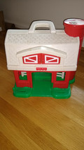Fisher Price stables Barn Silo playset house folding - $5.94