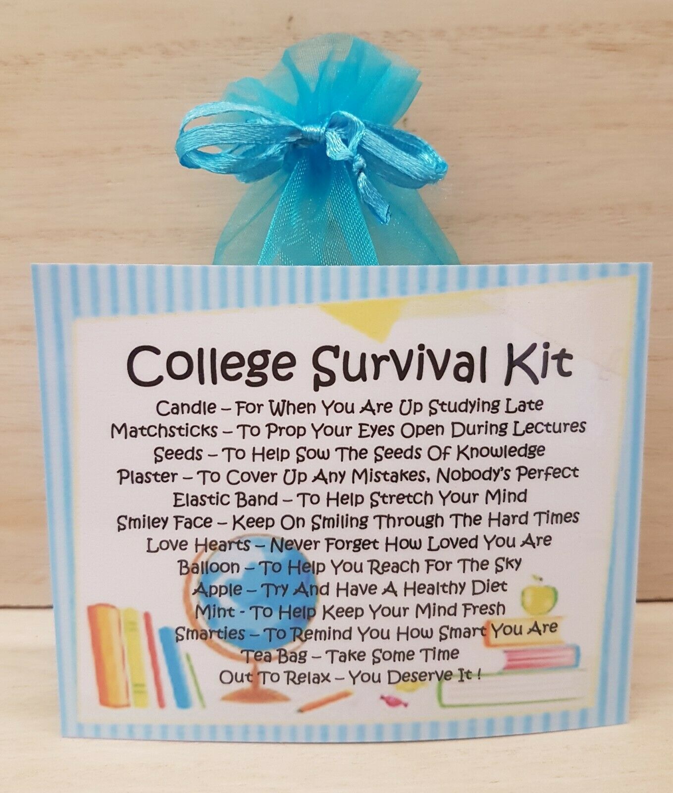 College Survival Kit A Unique Fun Novelty T And Keepsake Other T And Party Supplies 1381