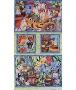 FABRIC Panel Wall Hanging Symphony of Spring - $9.00
