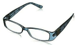 Premium Foster Grant Posh Women's Reading Glasses Sapphire Blue w Case - $7.47