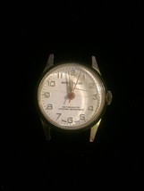 Vintage Silver Montreluxe 1 1/8" watch (No band) 