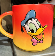 Disney Parks Mickey Mouse Donald Duck 20 oz  Dye Dip Stoneware Mug NEW image 2