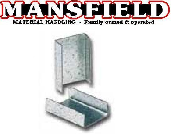 2500 OPEN STYLE 3/4" STEEL STRAPPING SEALS CLIPS CLAMPS Strapping