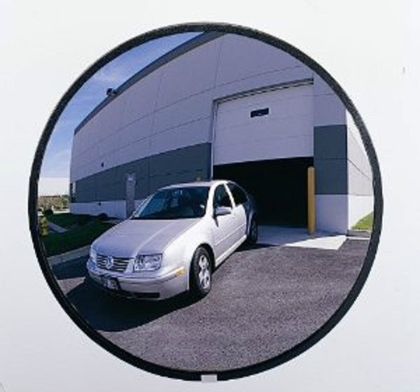 36" PSRU36 Outdoor Round Convex Mirror Campus Crafts Acrylic Security