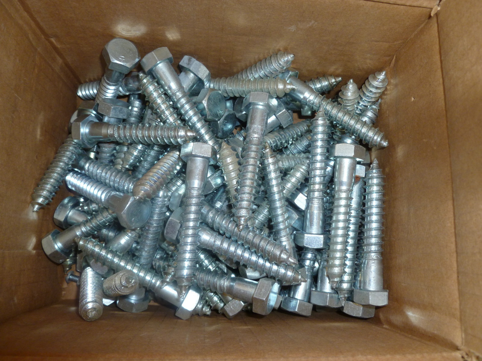 90+ STEEL LAG SCREWS BOLTS CONSTRUCTION 1/2" x 3" BINS Motors & Pumps