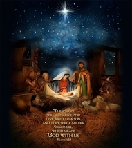 THE NATIVITY - LED Flame-less Devotion Prayer Candle image 3