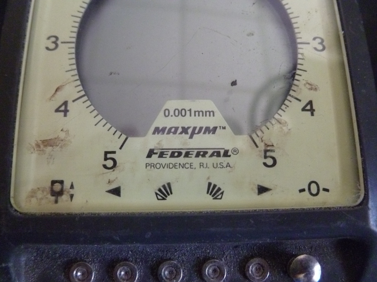 Federal Maxum Digital Indicator Bore Gauge Gage Mansfieldfw Indicators