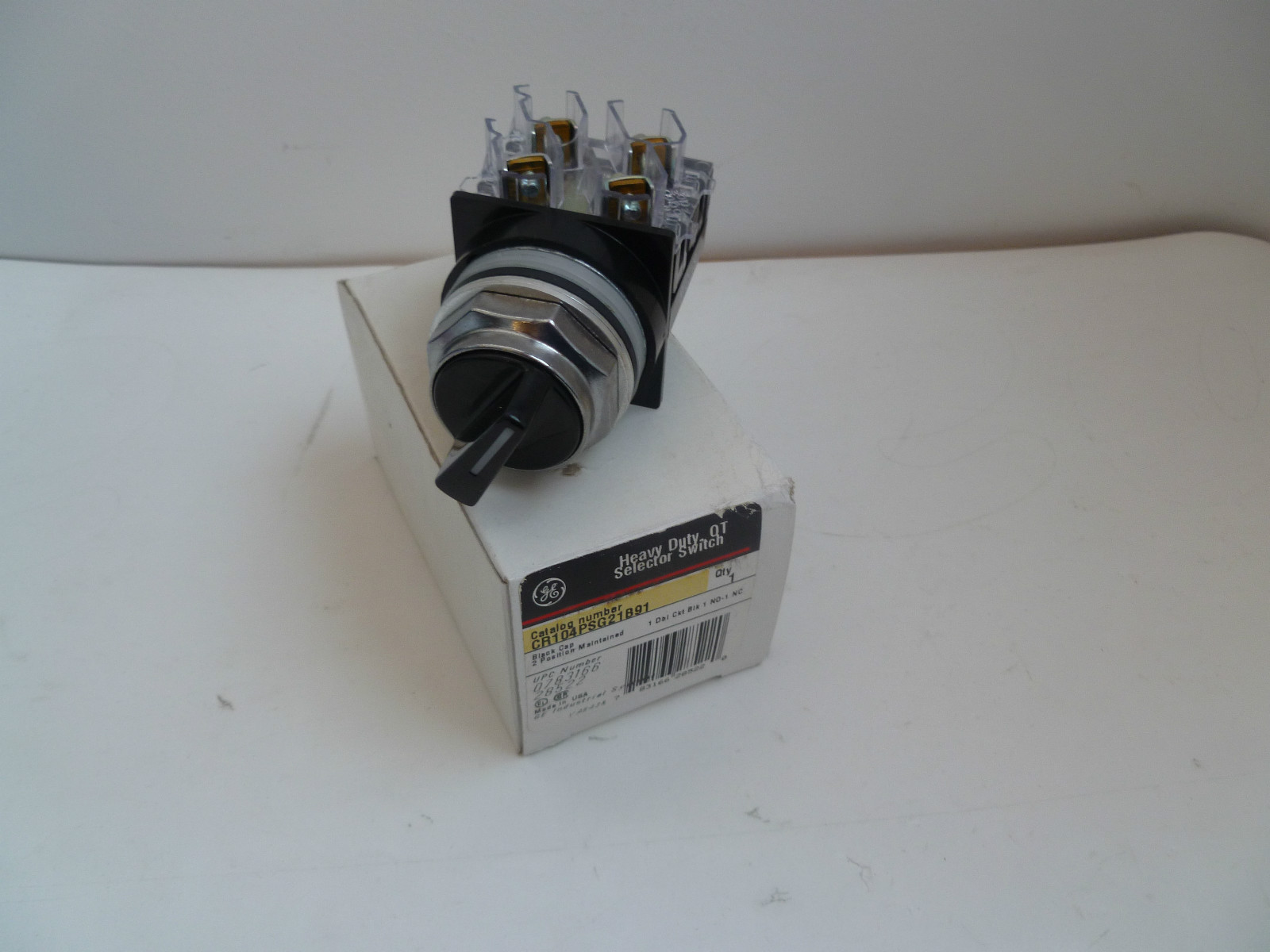 GE Heavy Duty OT Selector Switch CR104PSG21B91 Push Button Mansfieldfw