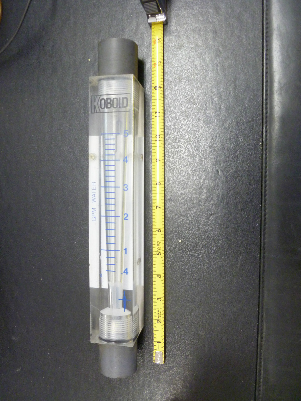 Kobold Flow Meter .4 TO 5 GPM Mansfieldfw Flow Meters