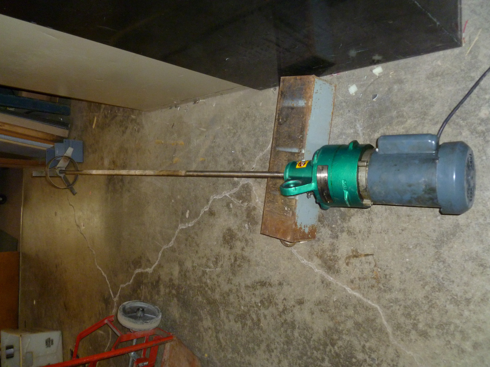 Lightnin Paint Mixer Stirrer EV5P25 Rotation Aerators Mansfieldfw