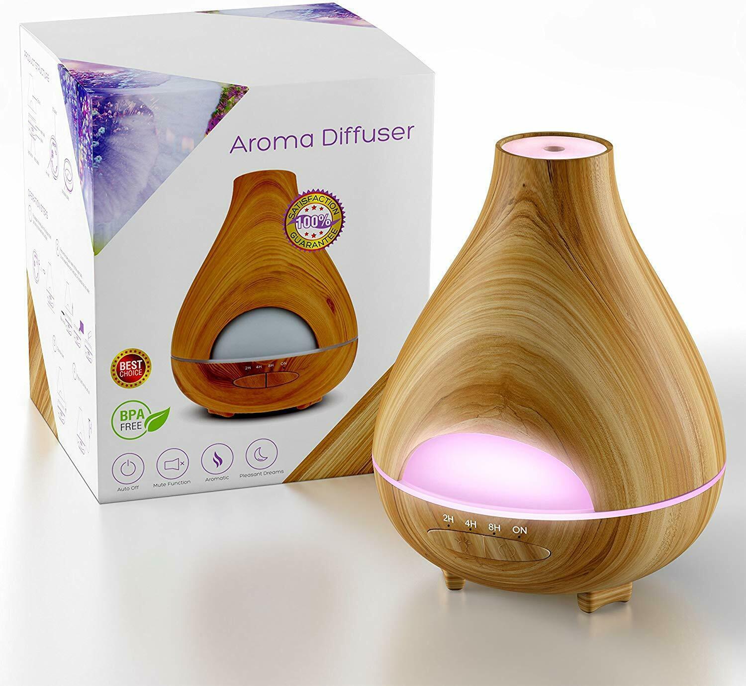 Aroma Essential Oil Diffuser New Model No Condensation Aromatherapy